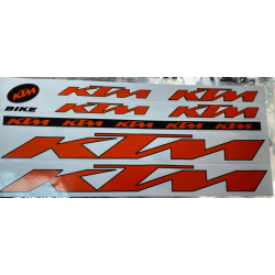 KTM lipdukų rinkinys